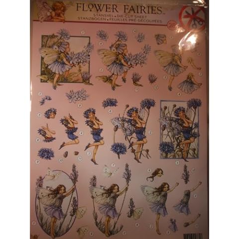 Flower Fairies Die Cut Decoupage Sheet - A4 - STAPEASYFF28 Cover