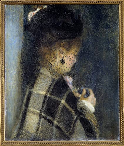 Peinture de Pierre Auguste Renoir affiche toile portrait 60x90cm
