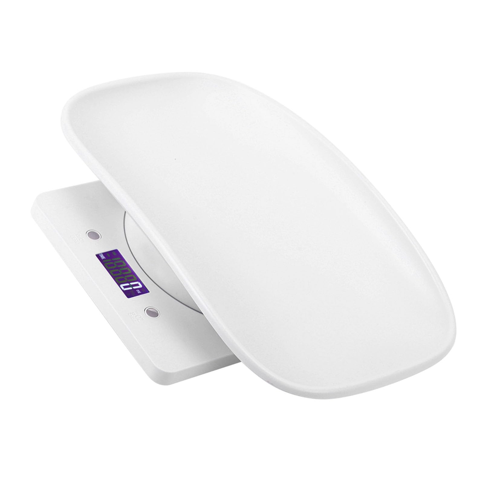 10kg/1g Bilancia Neonato Digitale, Bilancia Bambini, Bilancia per Neonati Digitale Professionale per Gatti Cani Piccoli Animali, Bilancia Elettronica Portatile con Vassoio