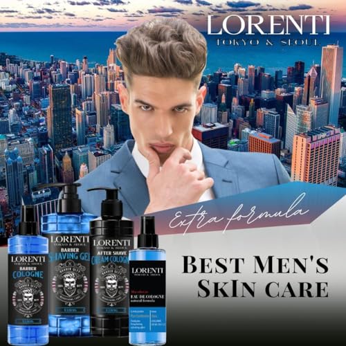 Lorenti Aftershave Cream Cologne 400ml | Barber Quality, Heals Skin, Nourishes, Long Lasting Smell, and Calms Down Burn - For All Skin Types 13.5 Fl Oz (Wild) - Image 5
