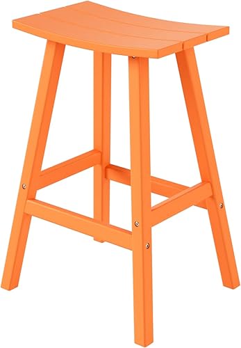 Vista 334 de WestinTrends Malibu - Juego de 2 taburetes para sillín para exteriores/patio, 24 alturas, color negro