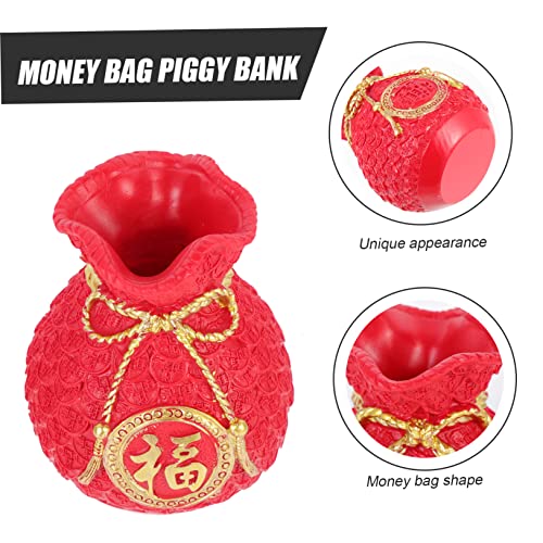 Money Bag Decor Handmade Decorative Bag Prop for Home Adornment Unique Chinese Style Ornament for Living Room and Car Decoration and Vivid Design4