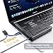 MAHAHUM 9-in-1 External CD/DVD Drive with Phone Holder, USB 3.0 & Type-C Portable DVD±RW/CD Burner, Plug and Play Optical Drive Compatible with Laptop PC, Desktop, Windows 11/10/8/7, Mac, Linux
