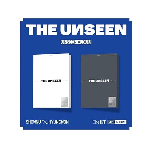 SHOWNU X HYUNGWON - 1er mini álbum THE UNSEEN EDITION LIMITED ÁLBUM CD INVISTO (versión no vista)