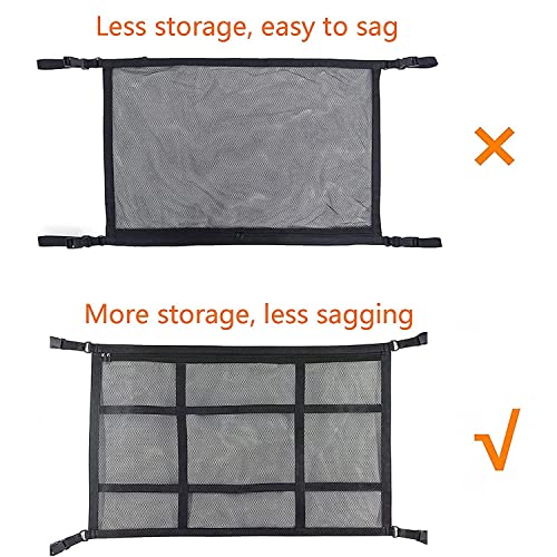 Rete da Auto Soffitto, 90 x 65 cm Rete