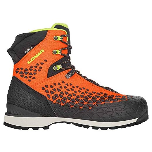 Lowa Alpine SL GTX extrem leichte Herren Bergschuhe mit bedingt steigeisenfester Vibramsohle (41.5 EU)