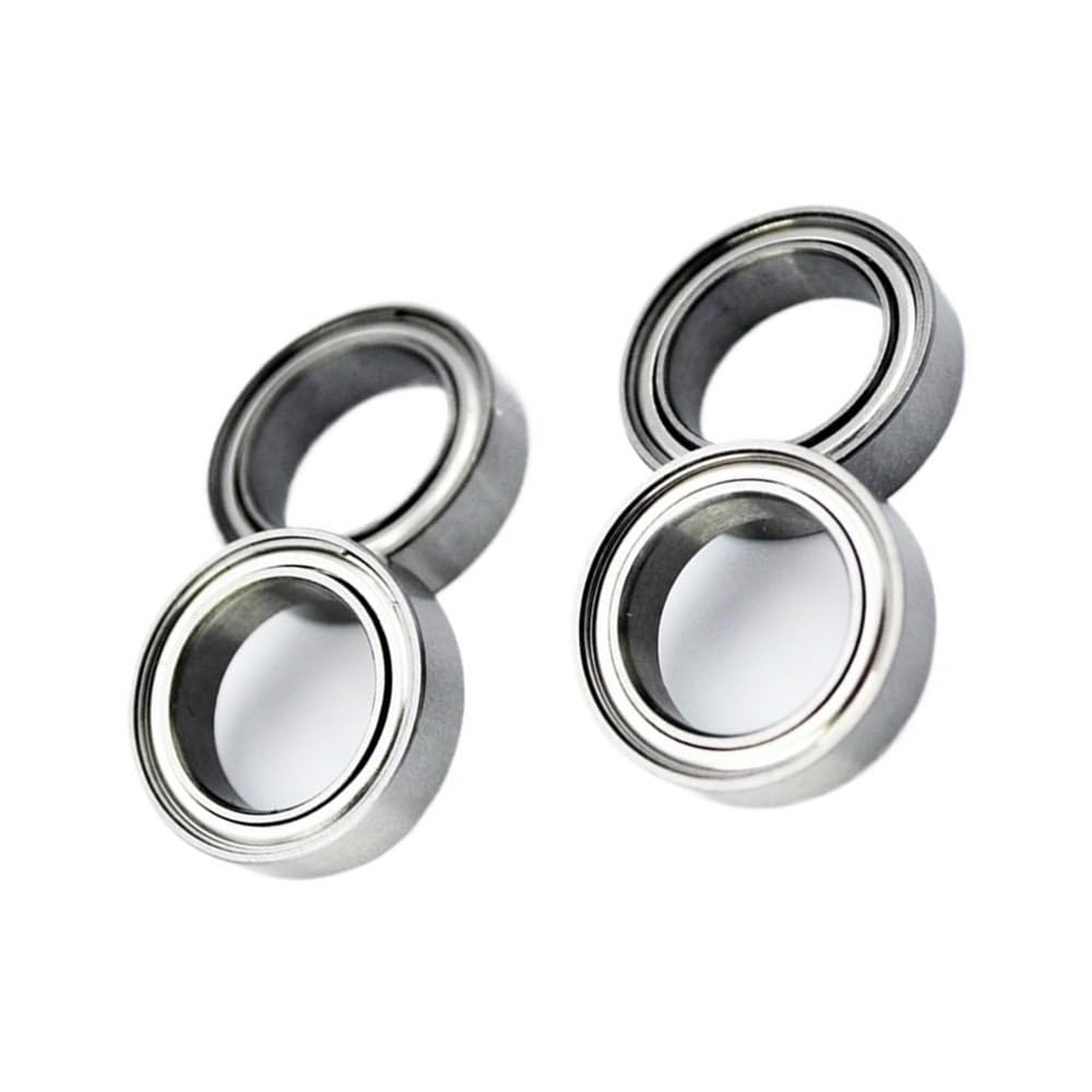 10 Uds. Rodamientos cerámicos híbridos de acero inoxidable en miniatura S6700ZZ
