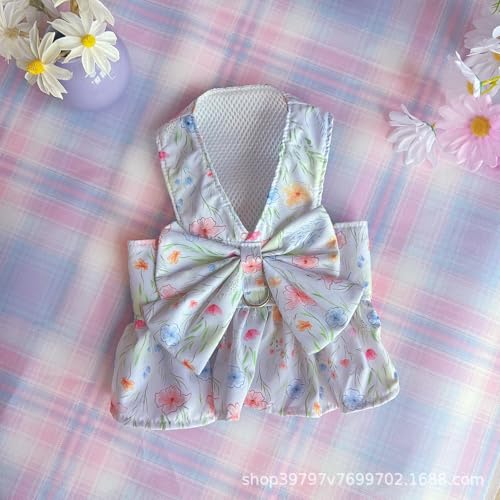 Vestido Princesa para Perros Grandes Rosado miniatura 6