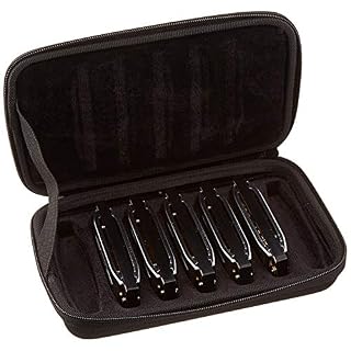 Hohner SPC Coque de cinq spécial 20 harmonicas dans zippée étui de transport - Les Beatles, Paul McCartney, John Lennon, RIngo Starr, George Harrison Hohner SPC Coque de cinq spécial 20 harmonicas dans zippée étui de transport – Image 2