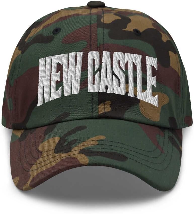 New Castle Baseball Cap New Castle Dad Hat Pennsylvania PA Hat Embroidered Souvenir