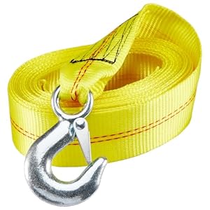 CarBole Anhänger Windengurt Abschleppseil 5cm x 6m