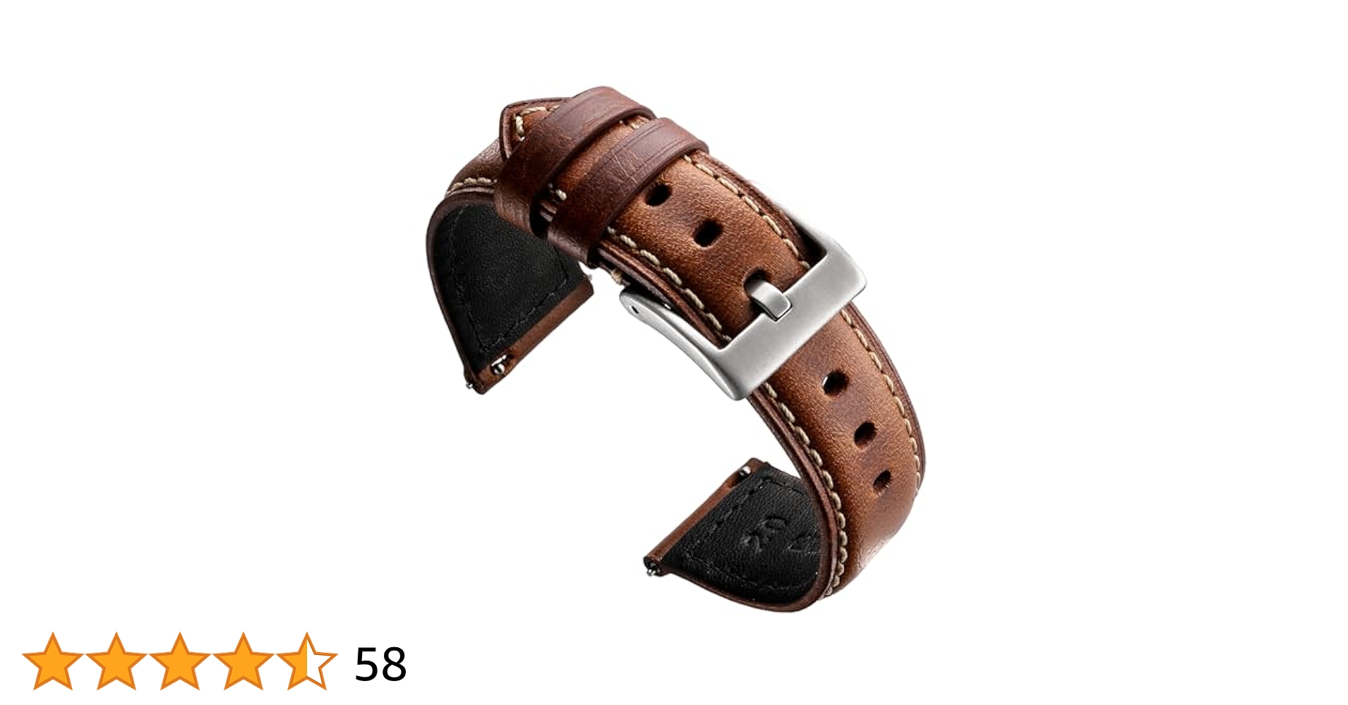 アタッチメント　レザーブレス Amazon.com: Zehior Leather Watch Bands Vintage Quick Release