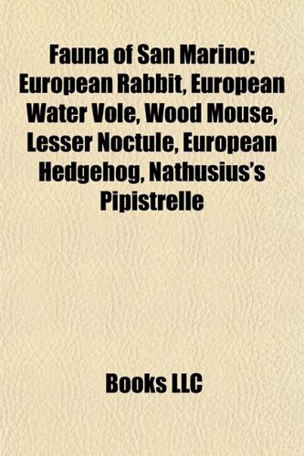 Fauna of San Marino: European Rabbit, Eu : Llc, Books: Amazon.es: Libros