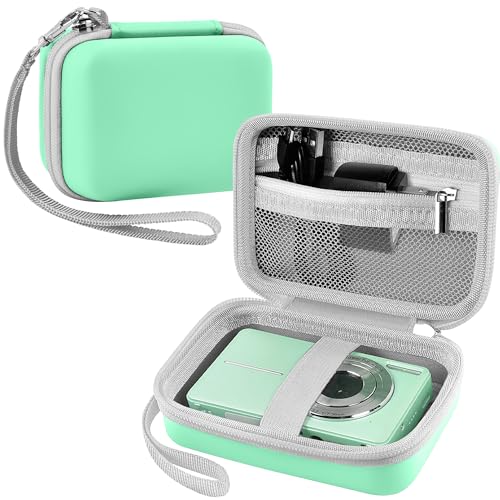 Funda Compacta Dura Antigolpes para Cámara Verde