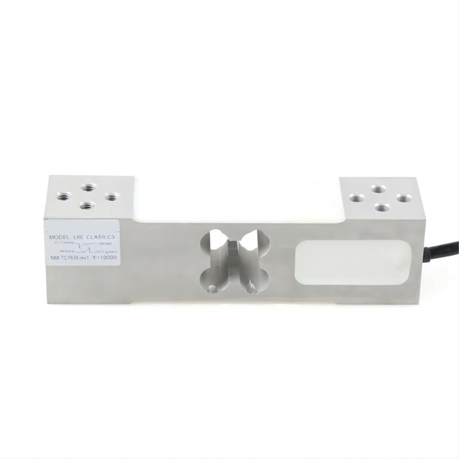 Transductor de peso L6E-C3 sensor de báscula de plataforma aluminio 150kg 7