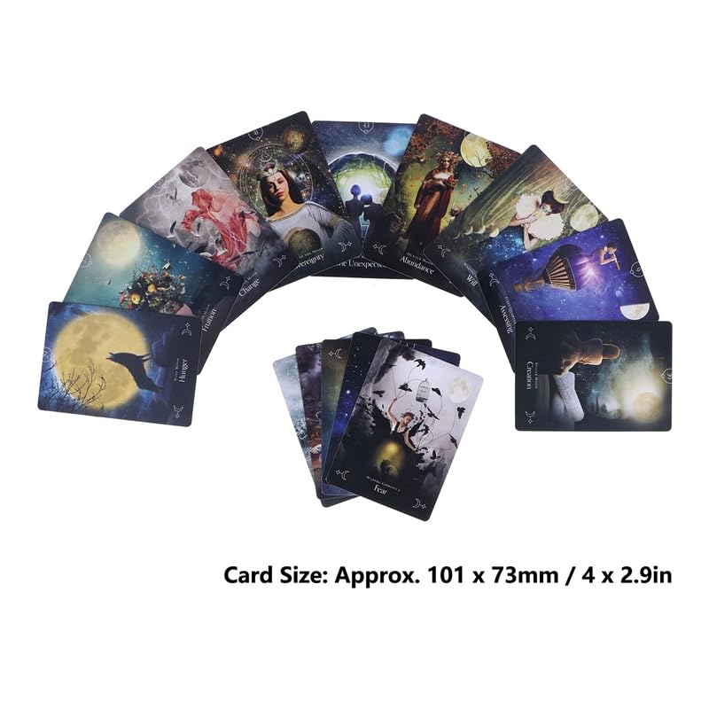 Amazon.co.jp: Jinmoioy 月の女王 タロットカード 占いカード 44
