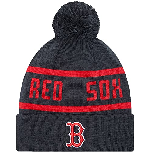 Bonnet MLB Boston Red Sox Jake Cuff bleu marine New Era homme et femme