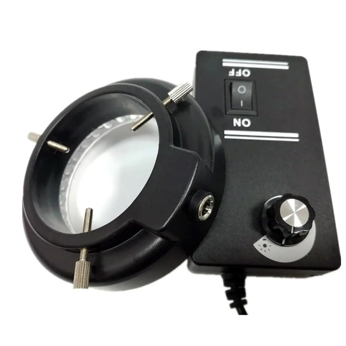 Accessori per microscopi 56 Pezzi Stereo microscopio LED Sorgente Luminosa ad Anello for ispezione Industriale Attrezzature di Saldatura Durata e Prestazioni affidabili