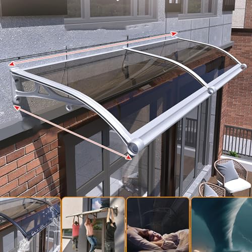 markisen schutzdach 4m Markisenüberdachung mit großer Spüle, Markise, blaugrüne Polycarbonatplatte, Schutzdach, Aluminium, silbergraue Halterung, Vordach für Haustür, Home/Make Model Year/Piaggio/Fly 50/(2006-2011) Fly 50 4-Stroke 2-Valve G-Mud - Schutzblech-Set für Color:Shark Pink