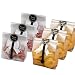 SAILING-GO 100 pcs./Pack Translucent Plastic Bags for Cookie,Cake,Chocolate,Candy,Snack Wrapping Good for Bakery Party with Stickers