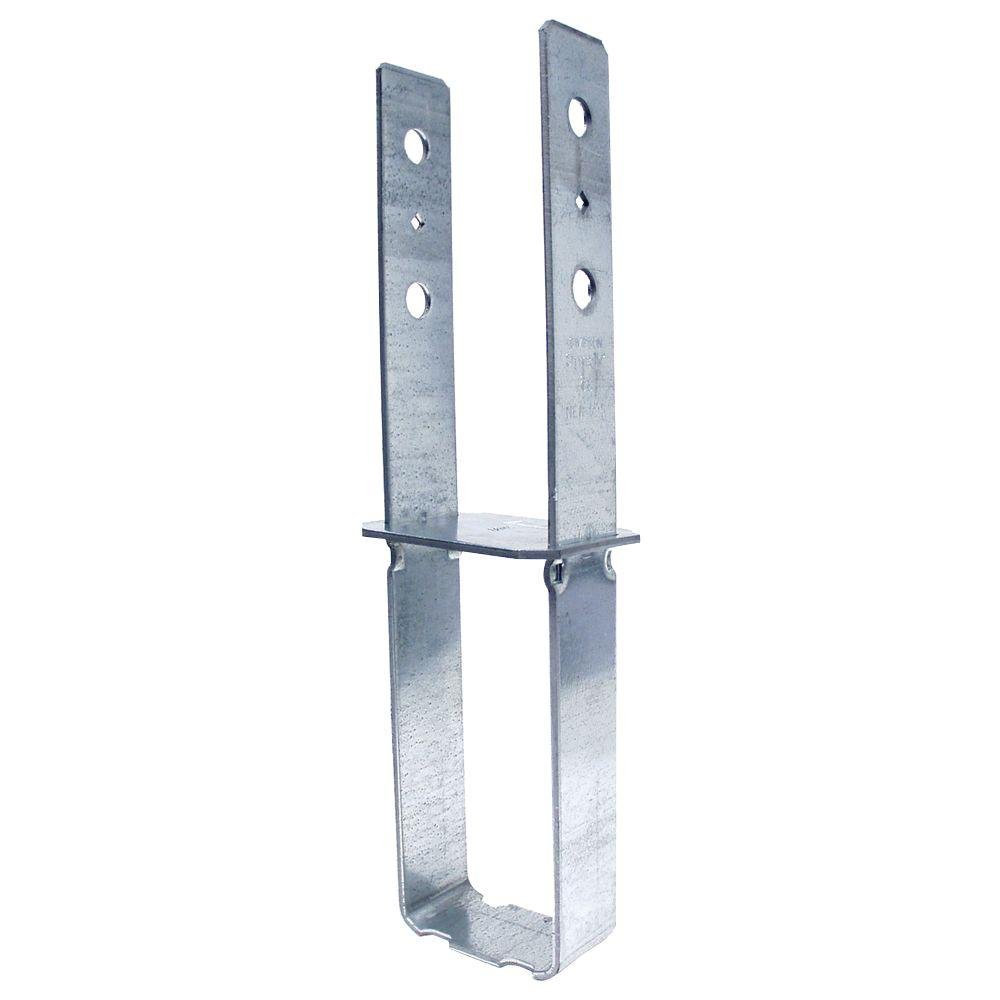 Base de columna Simpson Strong Tie CB44HDG de 4 por 4 para anclaje estructural de postes
