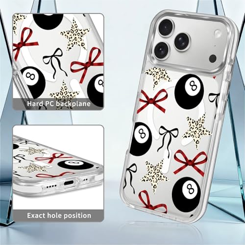 Coque iPhone 17 Pro Max compatible Magsafe antichoc rigide imprimé - 3