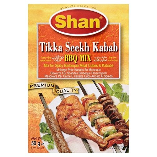 Shan Tikka Seekh Kebab Masala - Pack de 6 unidades