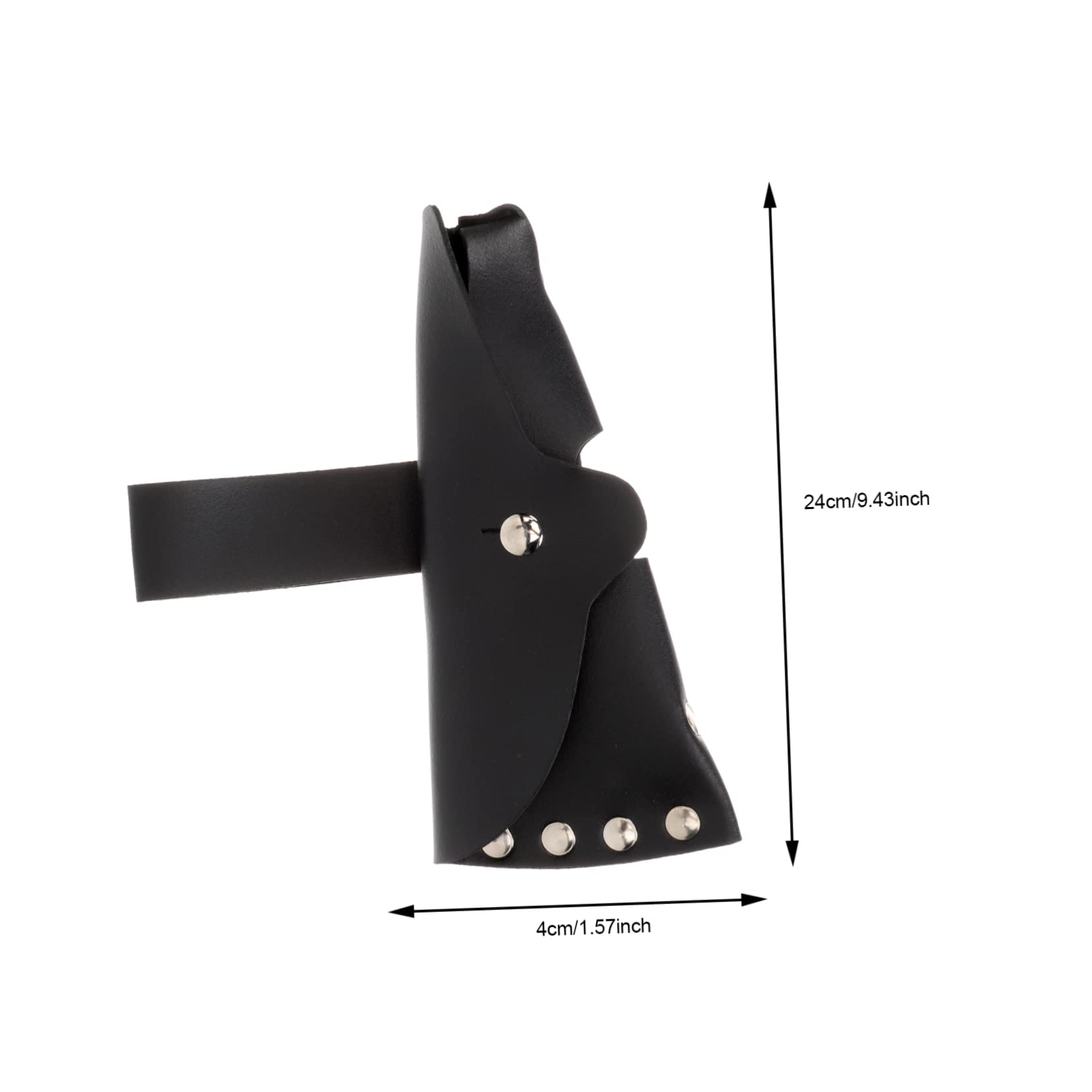 FONDOTIN Thick Leather Axe Protective Cover Portable Case for Outdoor Lightweight