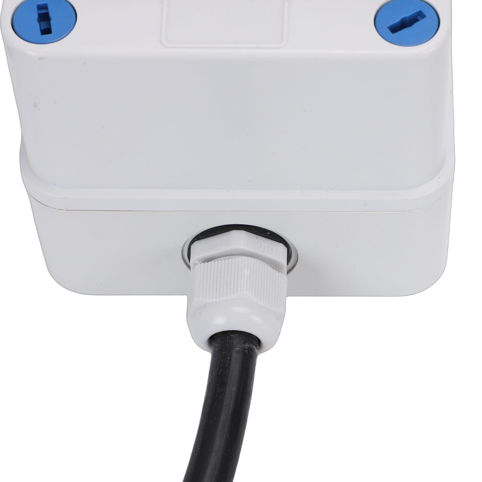Contatore Elettrico Digitale Mobile 16A con Spina CEE e Protezione Dalle Perdite 1P+N, Misuratore KWH Intermedio Impermeabile IP67, Display LCD Retroilluminato, per, Campeggio,