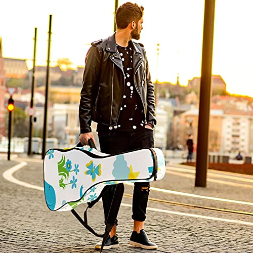 Housse de transport pour guitare classique avec sangles de dos réglables - 6