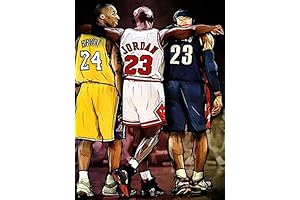 MaiYiYi Basketball Stars Diamond Art - Capture the Spirit of Basketball with Glittering Diamonds