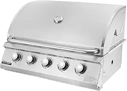 Churrasqueira à Gás Embutir Mikazza G2 Pro 5 Gás Botijão