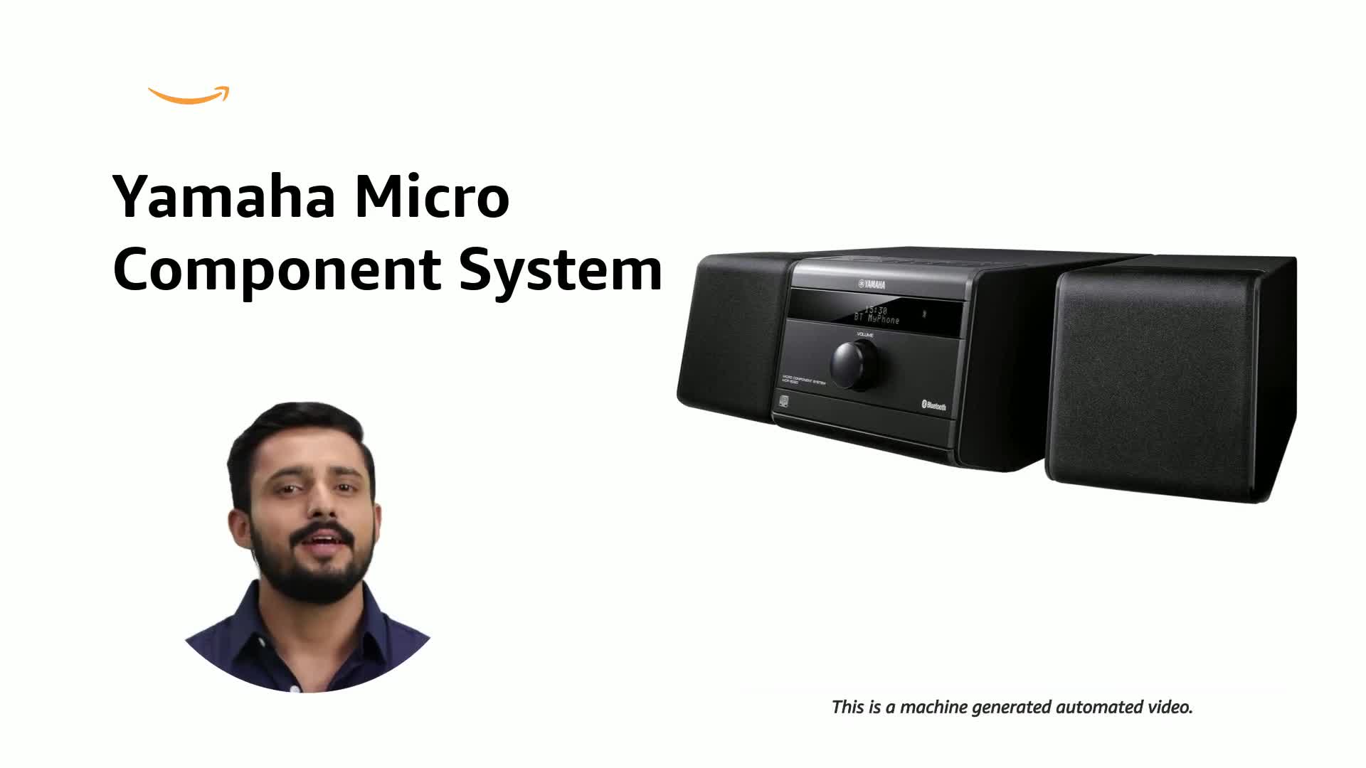 Yamaha MCR-B020BL Micro Component System Black : Amazon.in
