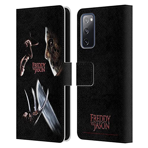 Housse Freddy vs Jason Samsung S20 FE 5G Étui Cuir Rabat Protection