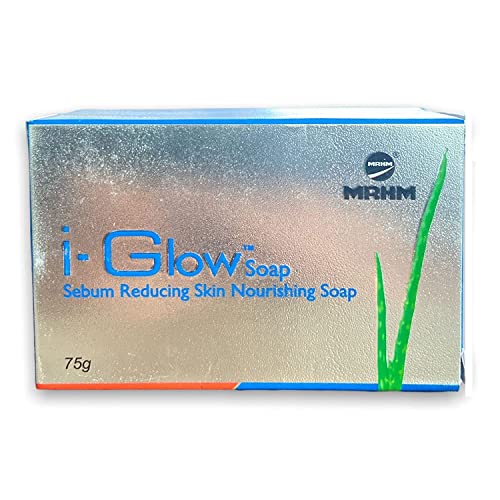 Image of MRHM i-Glow Soap Anti Acne Sebum reducing Skin Nourishing Soap (3 x 75 g)
