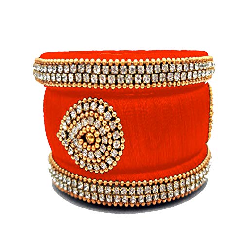 Silk Bangles Set of 3 Bangles (size-2/8)