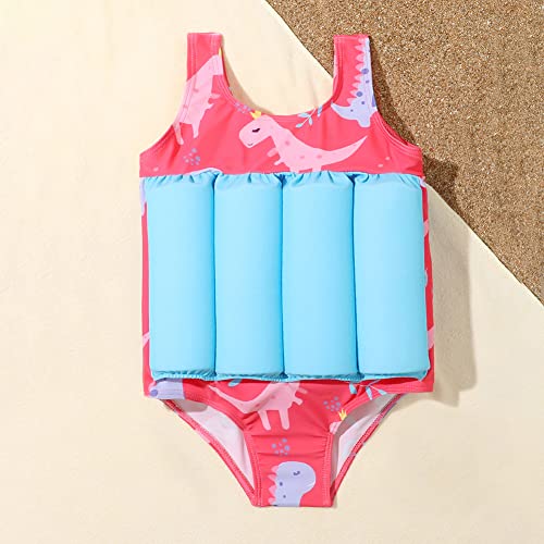 Image of Kids Boys Girls Floatation Swimsuit with Adjustable Buoyancy Baby Float Suit Swim Vest One Piece Swimwear Bathing Suit