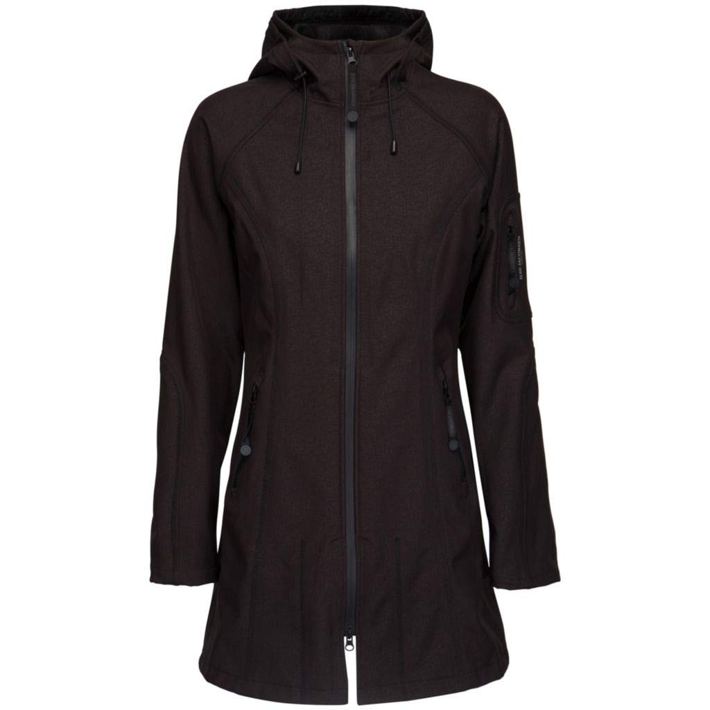 Ilse Jacobsen Hornbæk Women's Noir Stretch Softshell And Fleece Waterproof Jacket