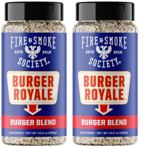 Fire & Smoke Burger Royale Burger Seasoning | XL 13.2 oz (2-Pack) for Grill image 2