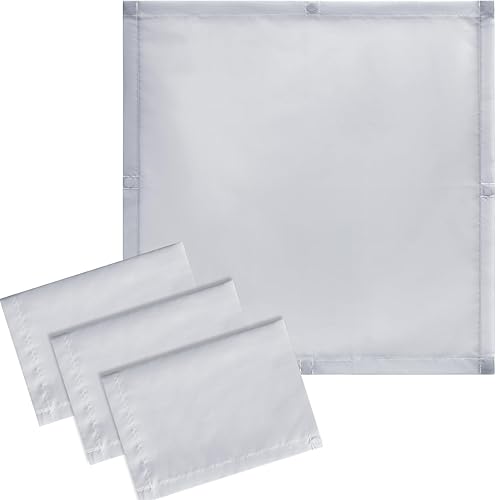 VIHOSE 4 Piezas Cubiertas de Luz Fluorescente de 2 x 2 Pies para Luces de Techo Aula Filtros de Luz Magnéticos para Reducir el Deslumbramiento