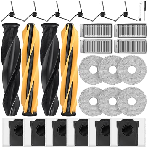 Alloytool 28 Stück Zubehör für Dreame X50 Ultra Complete/L50 Pro Ultra/L40s Pro Ultra/Mova V50 Ultra Complete/Matrix10 Ultra Es deckt Ersatzbedarf für 6 bis 12 Monate ab