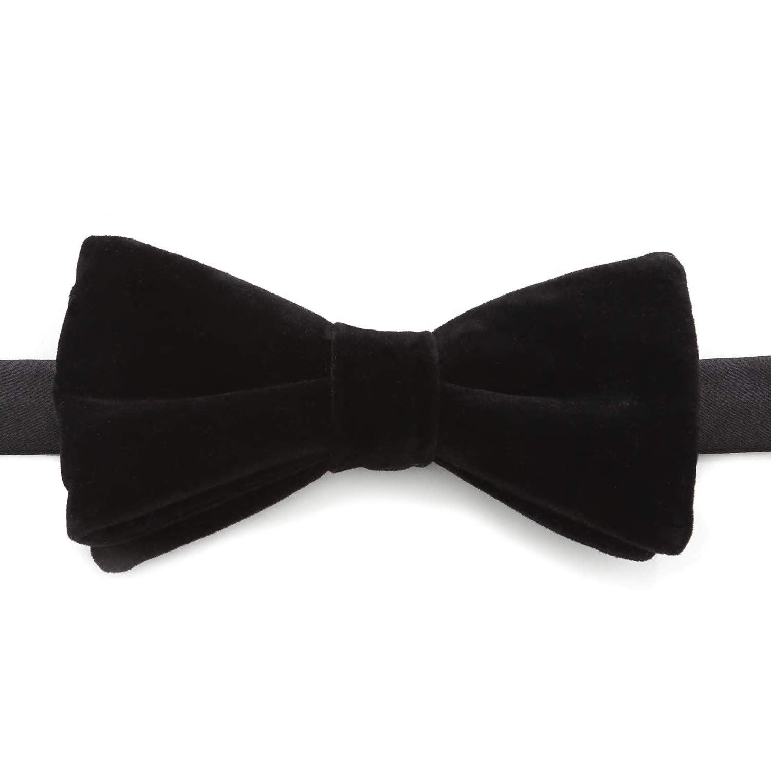 Ox & Bull Trading Company Black Velvet Bow Tie