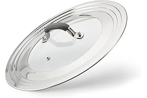 Universally Practical Stainless Steel Lid