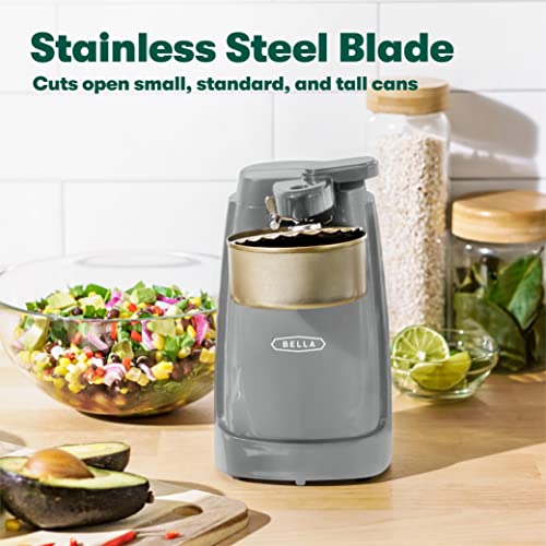 image for BELLA Electric Can Opener and Knife Sharpener, Multifunctional Jar and