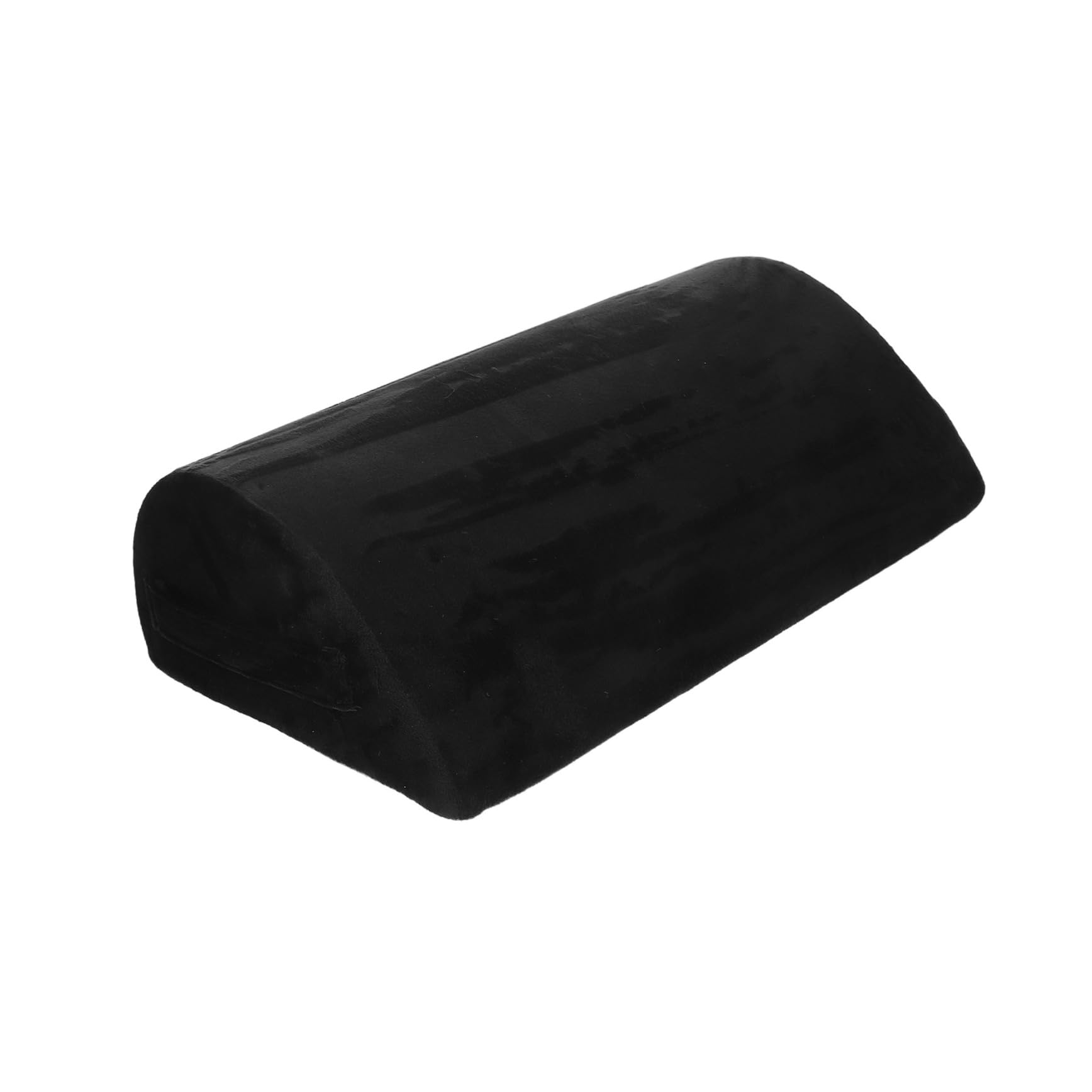 Cuscino Poggiapiedi Rettangolare in Memory Foam Nero