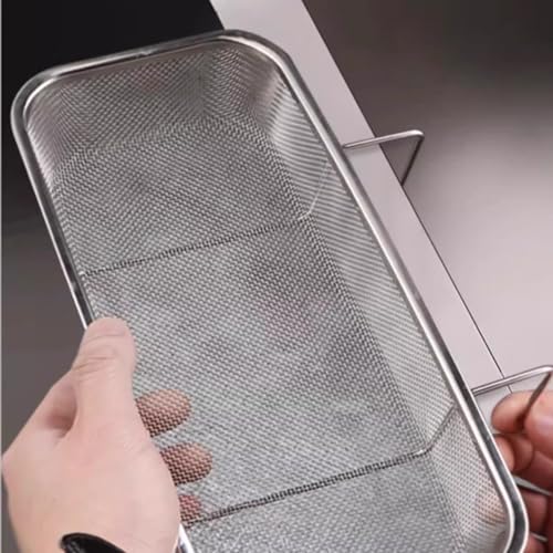 Colador para fregadero de acero inoxidable 10.63 x 4.72 x 1.77 in miniatura 4