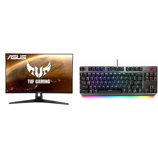 ASUS TUF Gaming 27” Gaming Monitor & TUF Gaming H3 Wired Headset