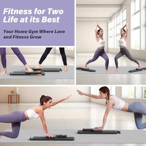 image for RIRMJOR Upgraded Pilates Equipment Set - 6-in-1 Pilates Board & Reform