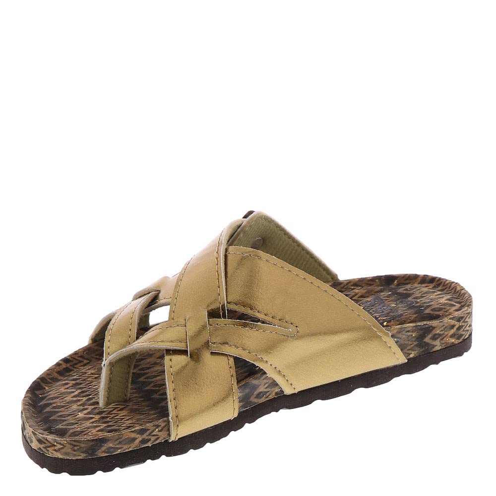 MUK LUKS Terra Turf Shayna Women's Sandal 11 B(M) US Bronze