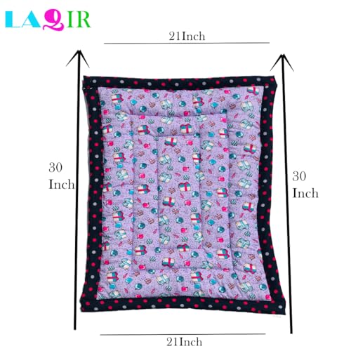 Image of Bedding Mattress for Cotton, Baby Sleeping Bed Set Godari Baby Cradle |Sleeping Mat |Multi Purpose Cushioned Bed |Baby Bed for 0 to 2 Years.